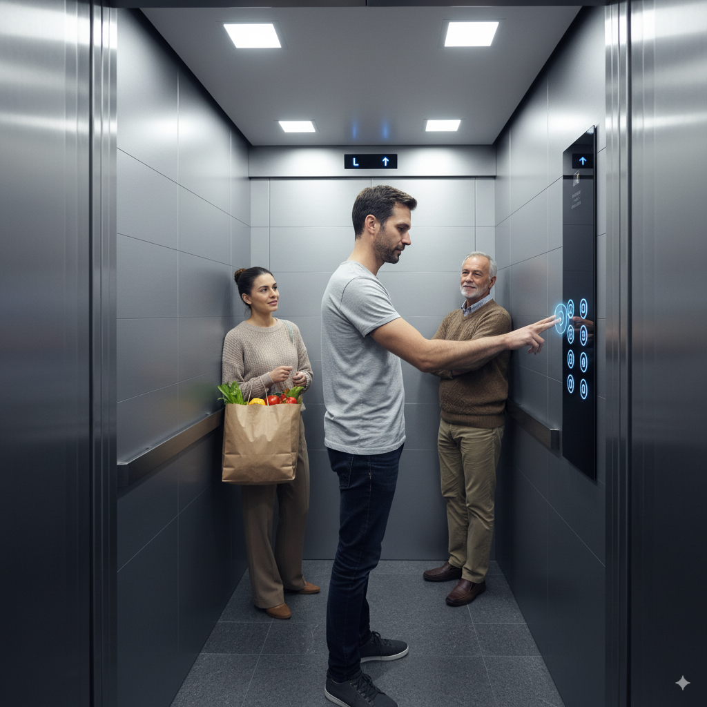 Touchless Elevator Controls