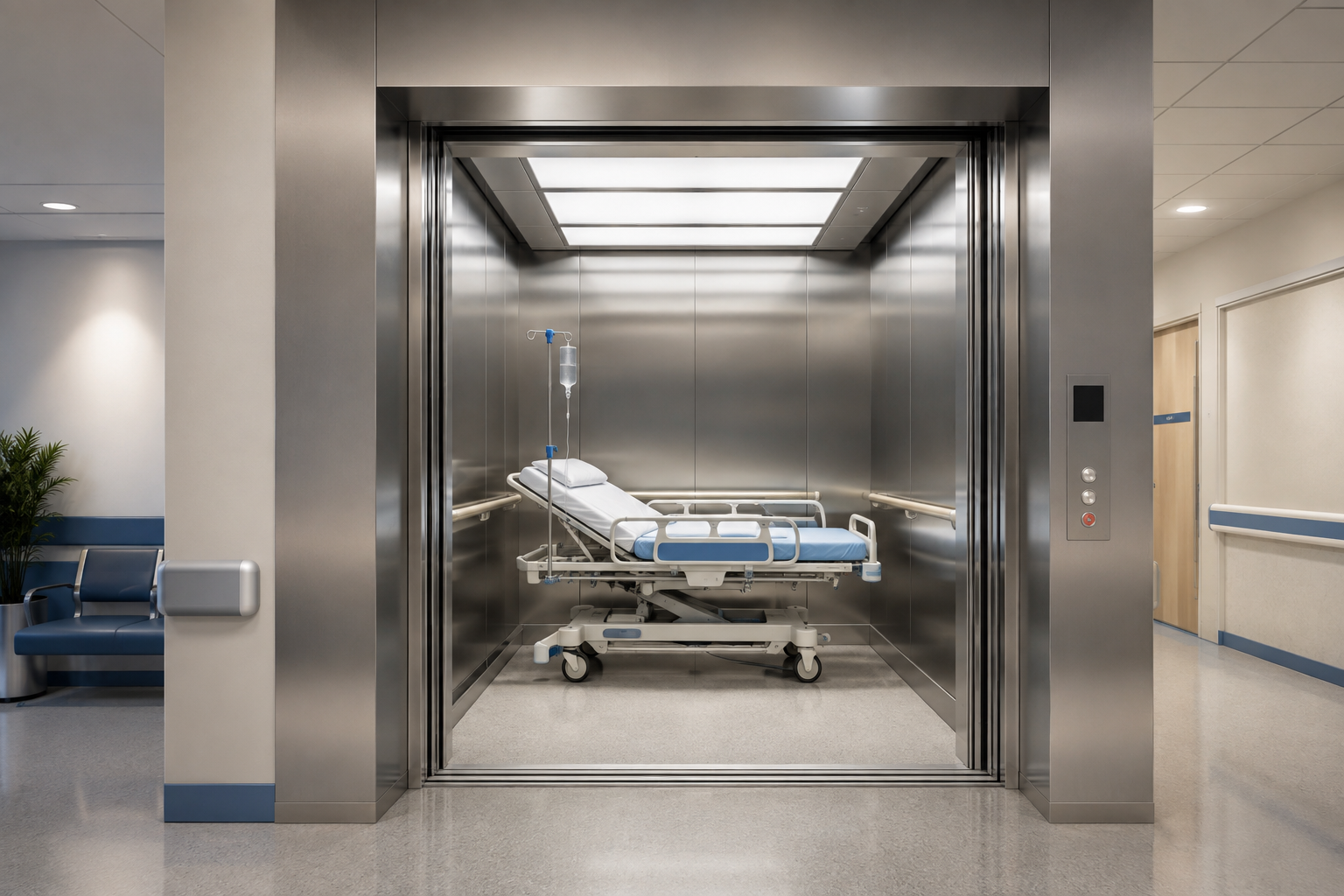 Hospital Elevator in UAE - RONA ELEVATORS & ESACALATORS L.L.C Hospital Elevator in UAE